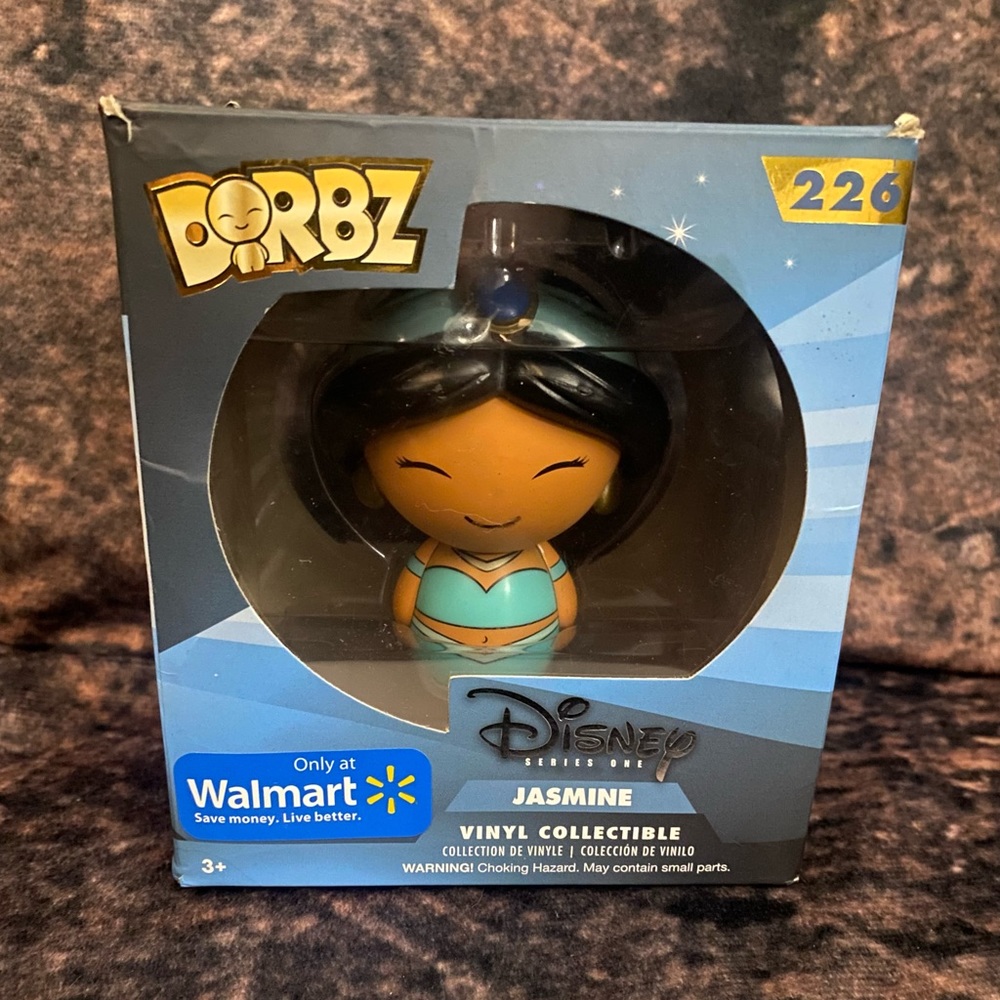 Funko Pop Dorbz Disney Aladdin Princess Jasmine Vinyl Figure 226